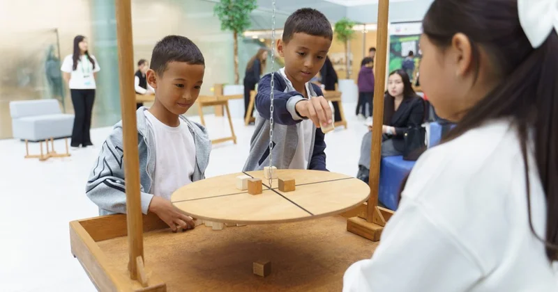 Ғылым баспалдағы оқушыны жетілдіреді