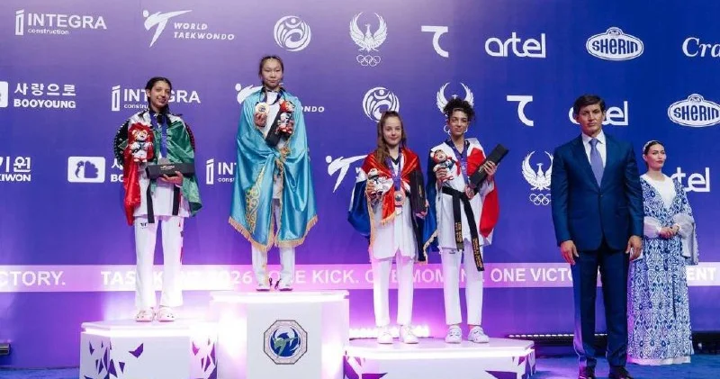 Столичная таеквондистка завоевала историческое золото на чемпионате мира среди юниоров