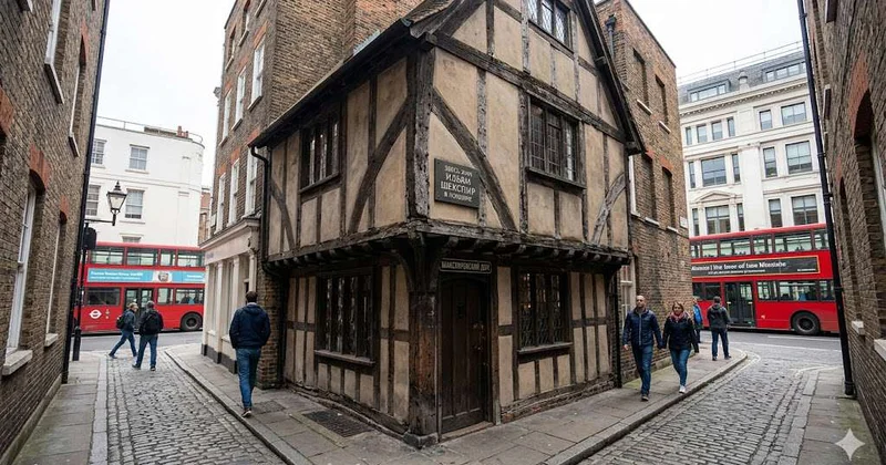 Установлено точное местонахождение дома Шекспира в Лондоне