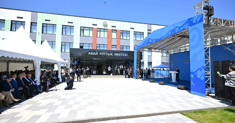 Новый кампус Абай ұлттық мектебі презентовали в Алматы