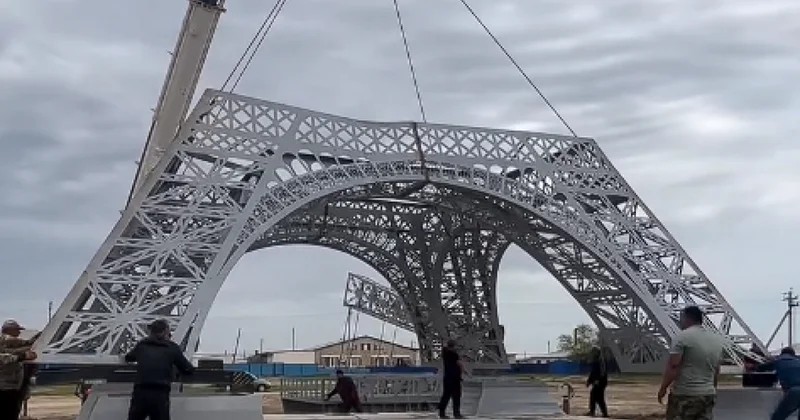 30 метровая Эйфелева башня появится в селе в ЗКО (ВИДЕО)
