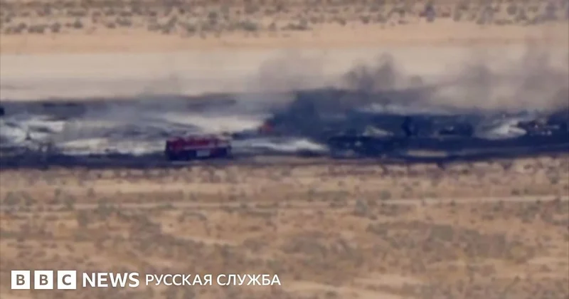 ​Калифорнияда Американың B 52 бомбалаушы ұшағы құлады