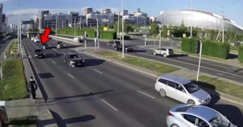 Астанада төрт айда 87 рет жол ережесін бұзған BMW жүргізушісі қамалды