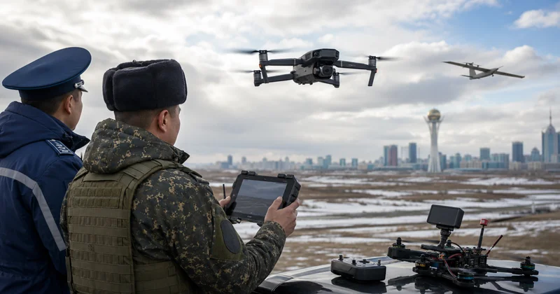 Полицию и Нацгвардию Казахстана вооружат FPV дронами и мультикоптерами