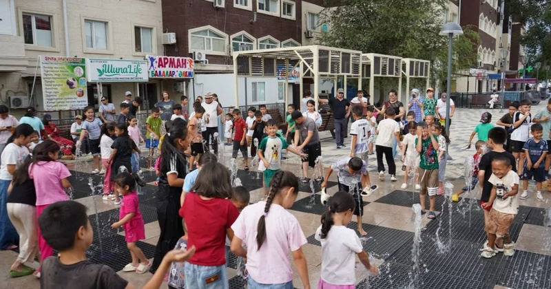 Құлсарыда субұрқағы бар жаңа Арбат ашылды