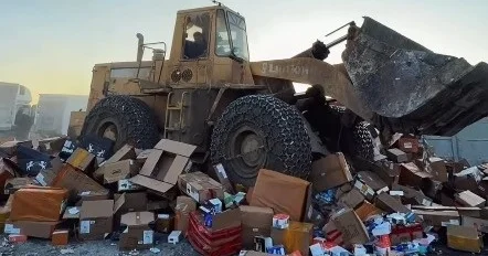 Алматыда тәркіленген 180 мыңнан астам вейп тегіс жойылды