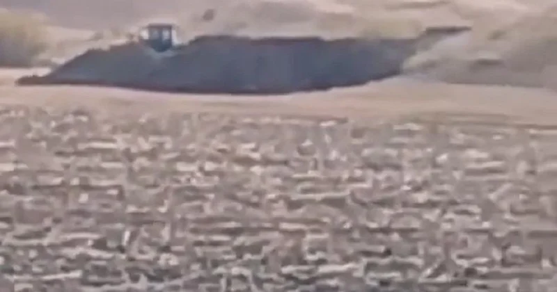 Видео с раскопками и тяжелой техникой на сакских курганах: возбуждено уголовное дело