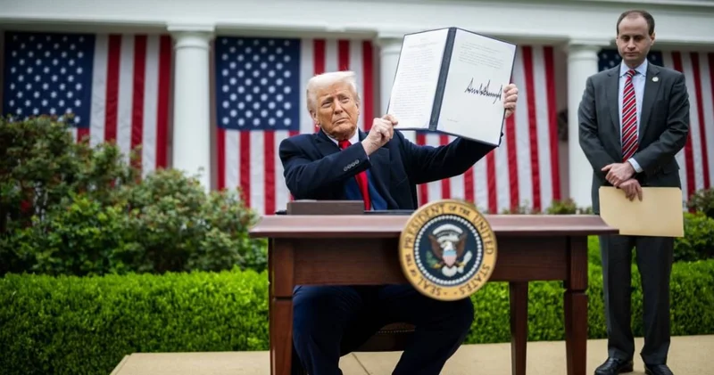 Трамп азық түлікке салынған баждарды алып тастады