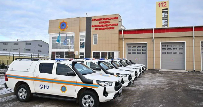 В Петропавловске открыли пожарное депо