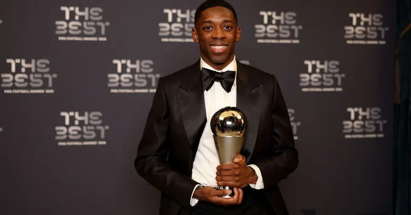 Усмана Дембеле признали лучшим футболистом мира по версии ФИФА