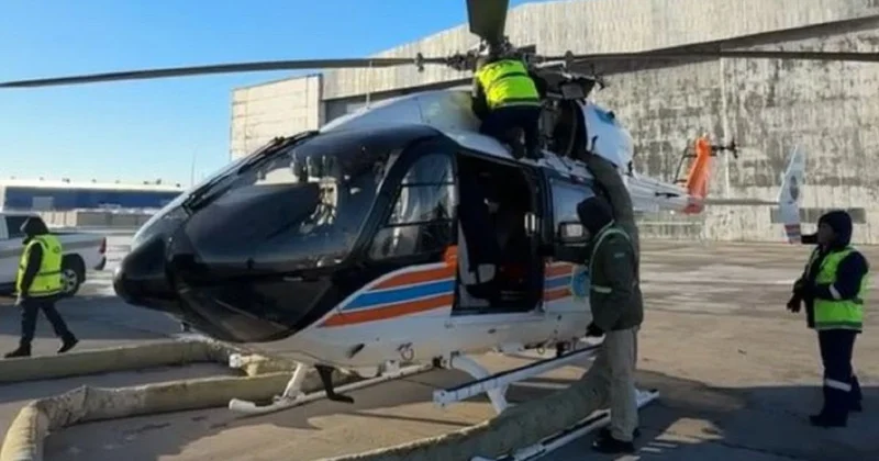 Пропавших мужчину и женщину нашли и доставили на вертолете в Караганду (видео)