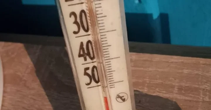 Температура опустилась до 56!