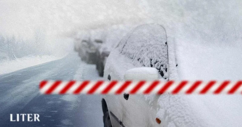 Дороги закрыли в одной из областей Казахстана из за непогоды