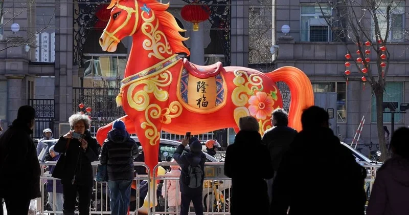 Қытай көктем мерекесін тойлап жатыр