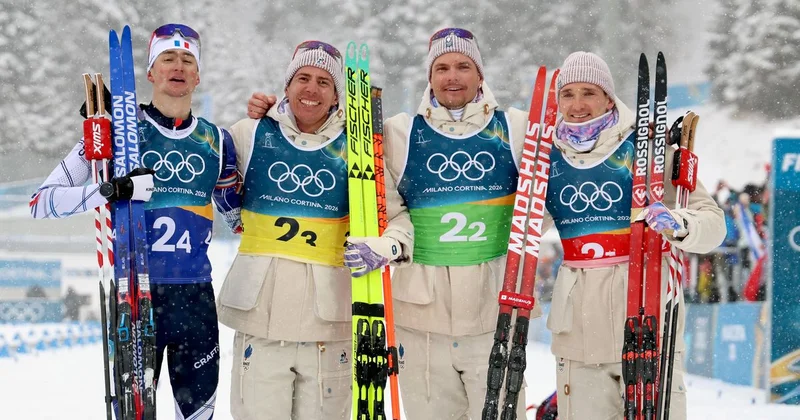 Сборная Франции по биатлону выиграла эстафету на Олимпиаде, несмотря на штрафной круг