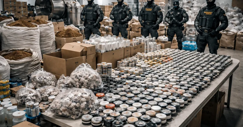 Крупная партия снюса изъята на юге Казахстана