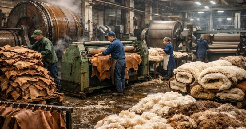 Елімізде тері мен жүнді қайта өңдеу өндірісі қалпына келтіріледі