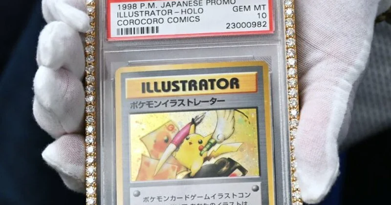 Мировой рекорд: карточка Pokémon с Пикачу ушла за $16,5 млн
