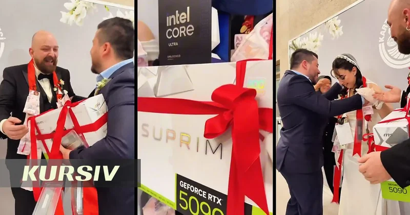 Turkish newlyweds receive high end PC hardware as wedding gifts
