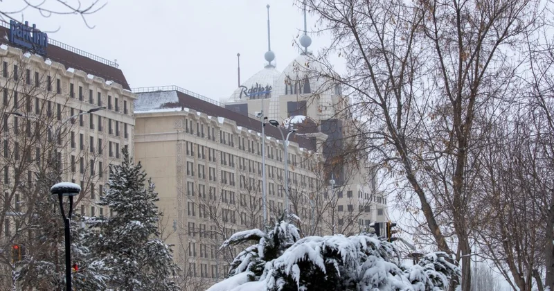 Осадки и метель накроют Астану