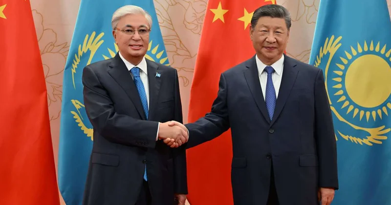 Касым Жомарт Токаев поздравил Си Цзиньпина с праздником Чуньцзе