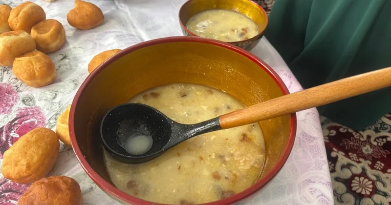 Сүр ет қосылған наурыз көже қалай дайындалады