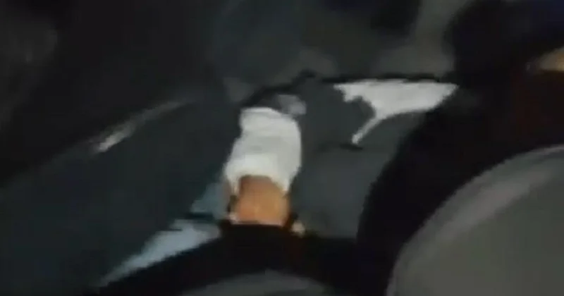 Пересел на заднее сиденье : уловка водителя не удалась в Кокшетау (видео)