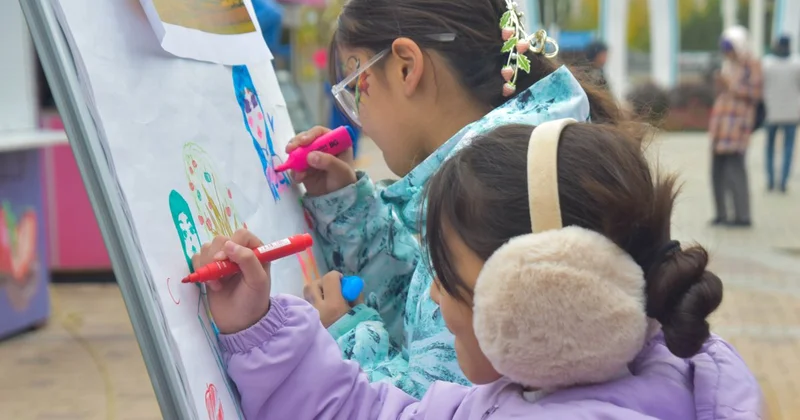 Республикалық балалар суреттері байқауы басталды