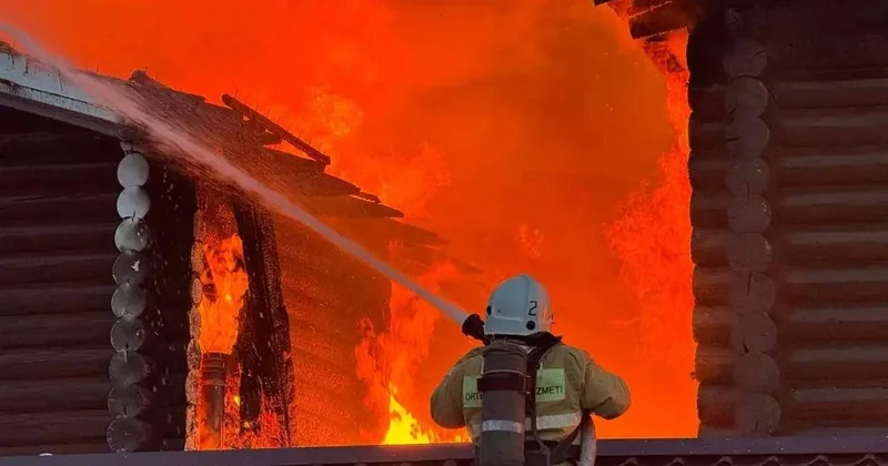 БҚО да өрт кезінде қаза тапқан 9 адамның жетеуі мас күйінде болған