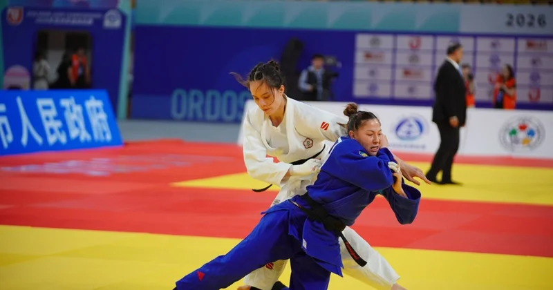 Эсмигүл Куюлова дзюдодан Азия чемпионатындағы алғашқы медальді жеңіп алды