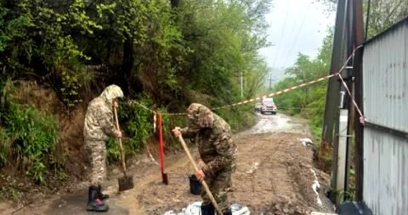 Алматыда беткі көшкін жүрді