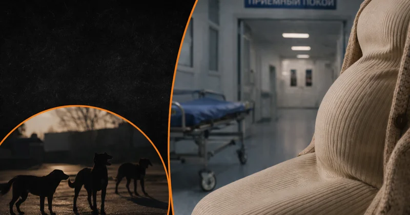 Беременную женщину покусали бродячие собаки в Кокшетау