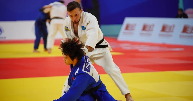 Азия чемпионаты: Екі дзюдошымыз мерзімінен бұрын ширек финалға жолдама алды