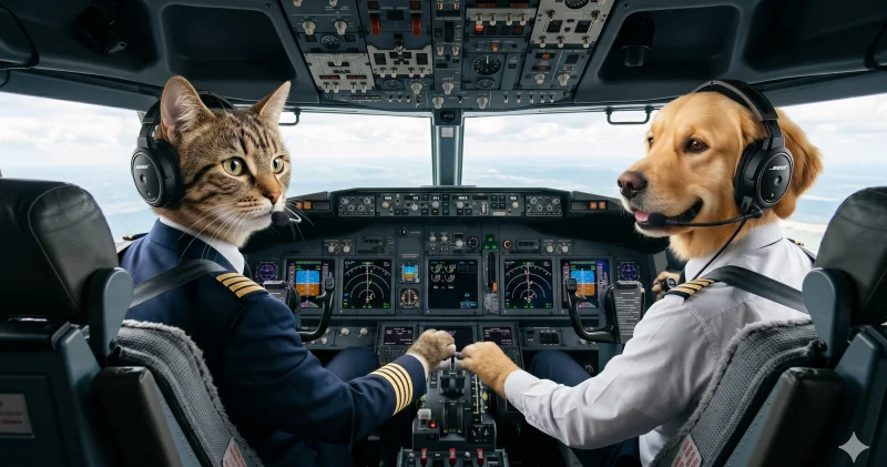 “Мияулап, үрді“. Әзіл үшін ұшқыштар тексеріледі