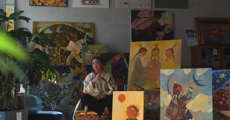 Сила жить и право летать: большая выставка Айгерим Карибаевой пройдет в музее Кастеева