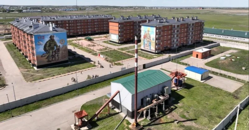 Военный городок МЧС обновляют в Акколе