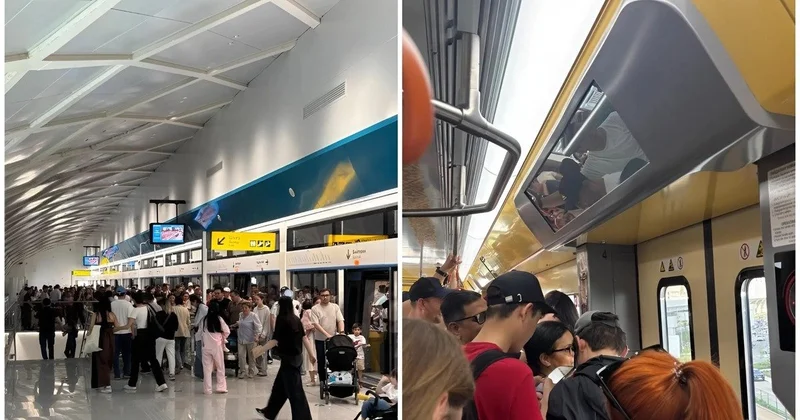 В вагоне LRT в Астане пытались выбить стекло