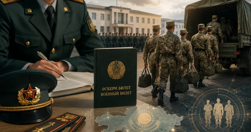 В Минобороны объяснили, кого в Казахстане могут призвать на два года