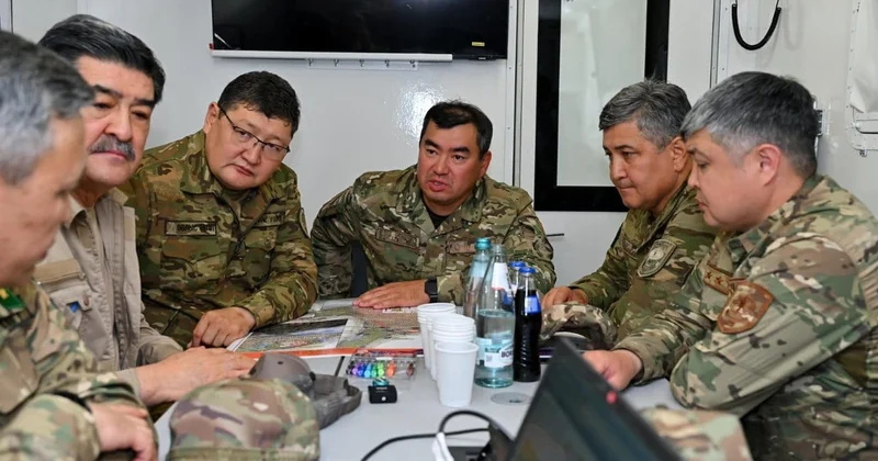 Абай облысындағы орман өрті: Министрлер оқиға орнында жағдайды бағалады