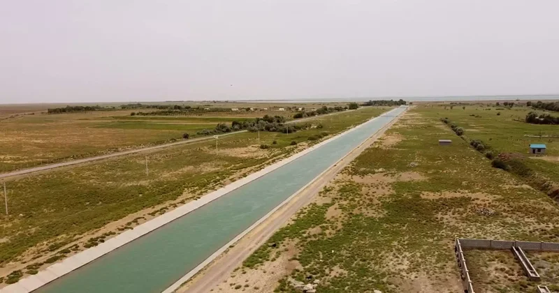 Жамбыл облысында үнемделген қаражат есебінен 14 каналға бетондау жүргізіліп жатыр