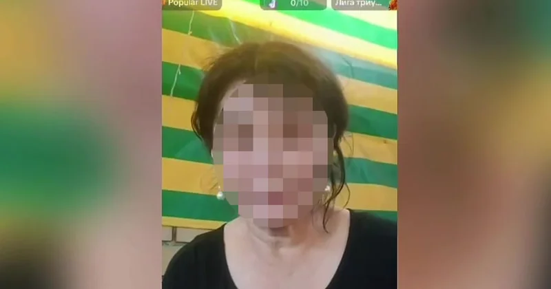 Семейлік 53 жастағы тиктокер тікелей эфирге шығып, қамауға алынды