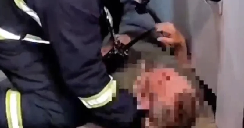 После инсульта : мужчину в критическом состоянии нашли в одной из квартир в Караганде (видео)
