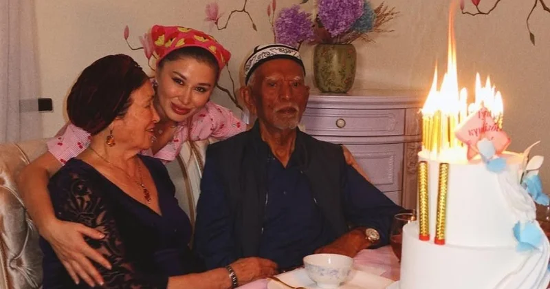 Асель Аскар устроила сюрприз бабушке на ее 85 летие (фото, видео)