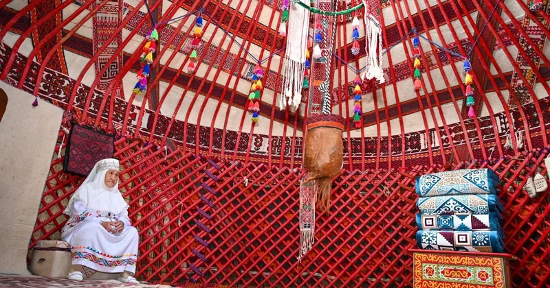В Анкаре установили мангистаускую юрту
