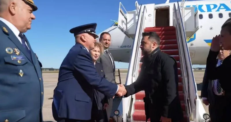 Владимир Зеленский Вашингтонға келді