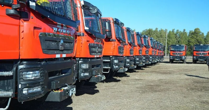 ГЛПР Ертіс орманы и Семей орманы оснащены новой пожарной техникой