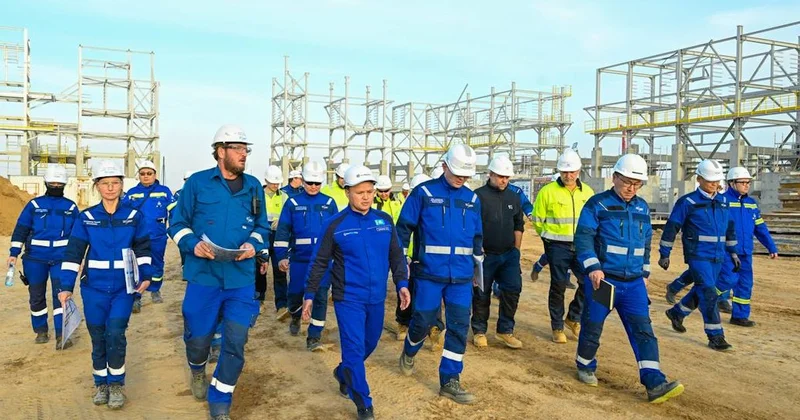 ҚМГ басшысы Атырау облысындағы мұнай газ химиясы жобаларының іске асырылу барысымен танысты