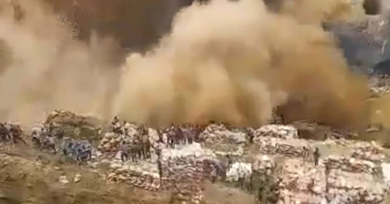 Момент обрушения шахты в Конго попал на видео: погибли больше 30 человек