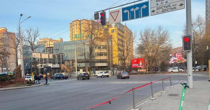 Алматинцев предупредили об изменениях схемы движения на одном из загруженных перекрестков
