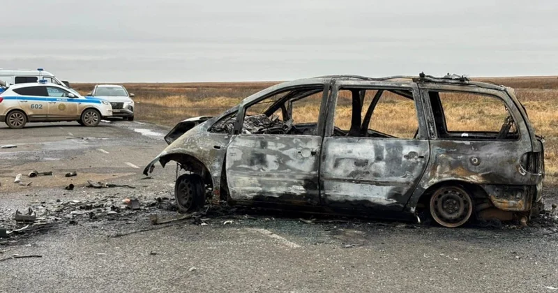 БҚО да екі көлік соқтығысып, 8 адам көз жұмды